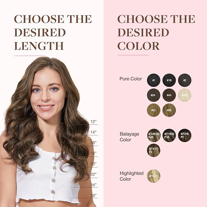 GOO GOO Clip in Hair Extensions Real Human Hair, Remy Human Hair Extensions Clip ins for Women, Natural Human Hair, 18inch 150g 9Pcs, 2/6/2 Balayage Dark Brown to Chestnut Brown
