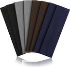 8PCS Summer-Exclusive Non Slip Sports Elastic Soft Running Fashion Headbands Absorb Sweat for Women & Men Working Out, Travel