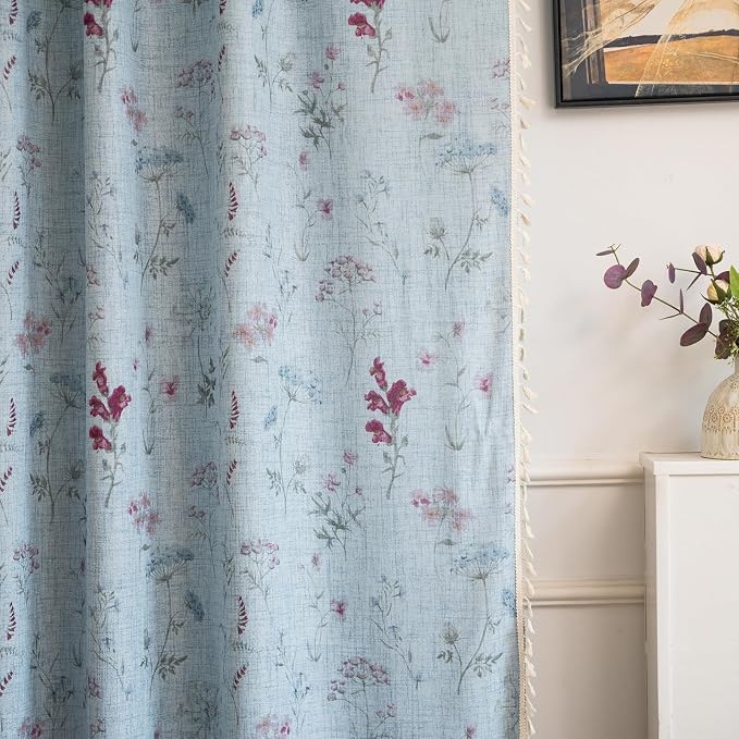 ENJOYBRIDAL Floral 84 Inch Curtains - Image 6