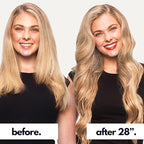 Irresistible Me Real Human Hair Extensions Clip Ins – 100% Human Hair Clip In Extensions for Length & Volume – Invisible Clip-In Extension – Heat Resistant & Dyeable – Honey Blonde, 14 Inches