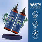 Botanic Hearth Rosemary Oil for Hair Growth | Strengthening Biotin, Jojoba, Castor Hair Growth Oil for frizzy hair | Dry, Damaged Scalp Treatment | Color Safe | All Hair Types | 6.7 Fl Oz (2 Pack)