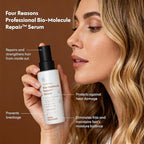 FOUR REASONS Bio-Molecule Repair Hydrating Serum – Bond Repair & Anti-Frizz Serum for Frizzy, Dry, or Damaged Hair – Lightweight Hair Oil with Heat Protectant – Vegan & Cruelty Free, 3.4 Fl Oz