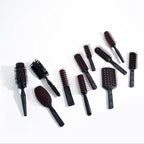 Cricket Static Free Cushion Styling 220 Hair Brush - Smoothing, Detangling, and Frizz-Free Styling - Anti-Static Metal Bristles for Thick, Curly, and Heavy Hair