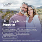 Hair Switch - Supplements for Hair and Scalp - Biotin, Zinc, Selenium, and More - Hair Activation Formula for Men and Women, 1 Bottle