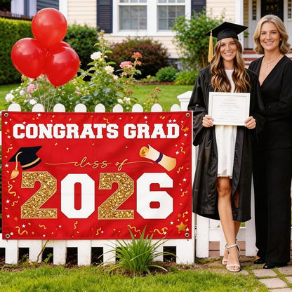 Class of 2026 Graduation Banner 47x67" - Image 7