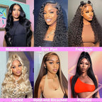 13x6 Lace Front Wigs Human Hair Pre Plucked 180 Density 24 Inch Straight Lace Front Wigs HD Lace Frontal Wigs for Women Natural Black with Baby Hair Glueless Wigs