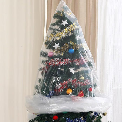 Christmas Tree Disposal Bag, Jumbo Heavy Duty Plastic Xmas Tree Removal Bag - Image 3
