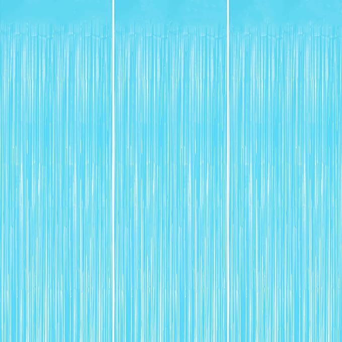 DECOCKRAT 3 Pack Foil Fringe Backdrop by DECOCKRAT