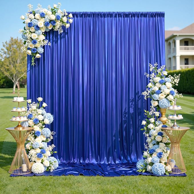 30ftx10ft Shimmer Purple Sequin Backdrop Curtain - Image 3
