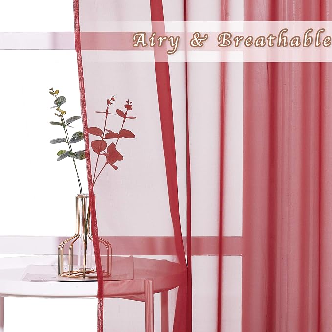 NICETOWN Voile Sheer Curtains - Image 3