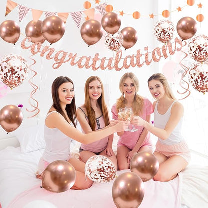 Congratulations Banner Kit for Graduation Party Decorations, Class of 2026 - Image 4