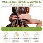 Keratin Hair Mask for Dry, Damaged or Long Hair - Deep Conditioner Masque with Protein, Coconut, Jojoba & Avocado Oil – Collagen Treatment for Hair Growth & Hydration, Split Ends Repair, Color-Safe