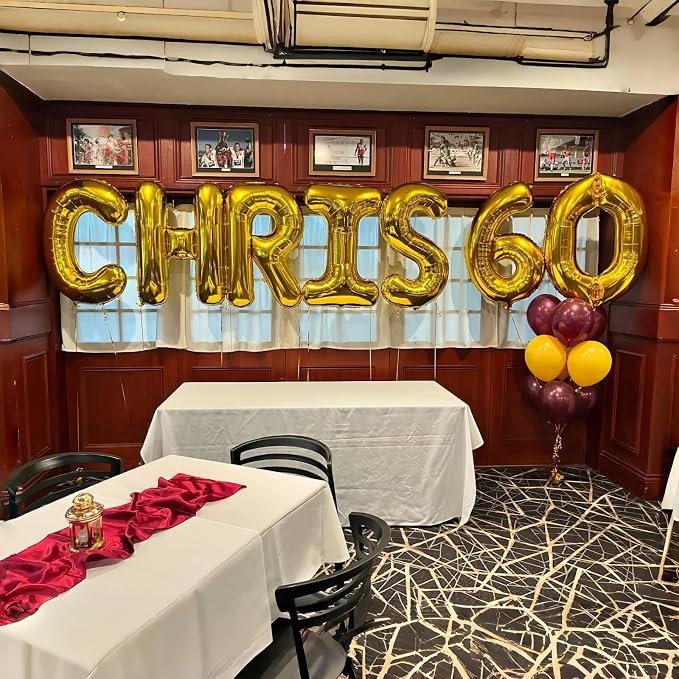 Giant X Alphabet Balloon Letters, 40 Inch Helium Mylar Foil Name Word Balloons - Image 5