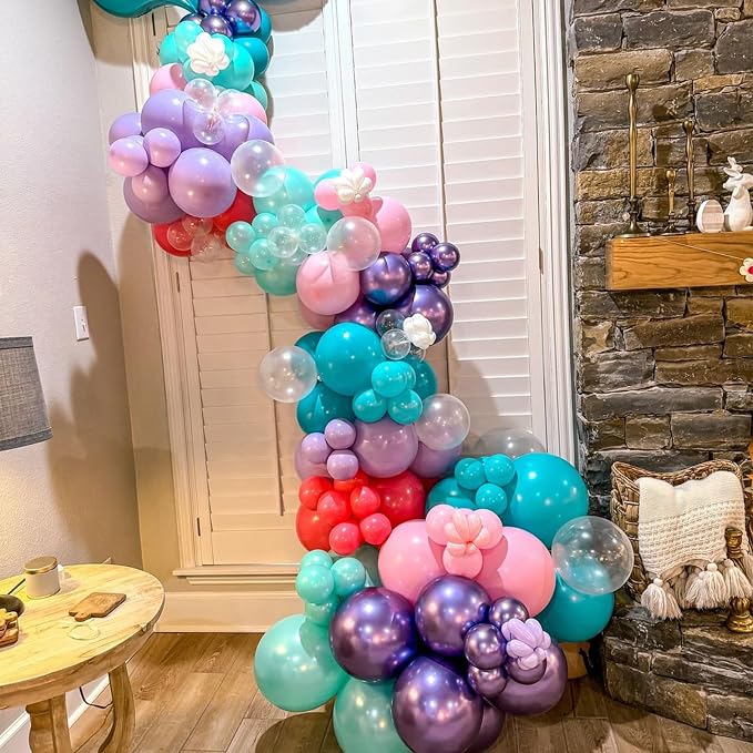 Mermaid Party Balloon Set - Image 6