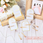 20PCS Bridesmaid Hair Clips No Bend Hair Clips Bridesmaid Hair Accessories Gifts Makeup White Creaseless Clips for Bride Women Girl(20Pcs/10Cards)