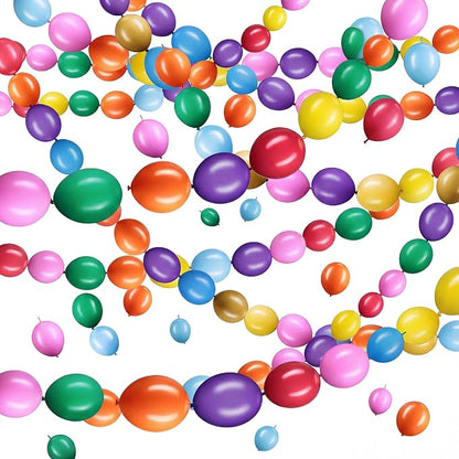 100 Pcs Link Balloon Quick Linking Latex Connected Balloons Linkable - Image 9