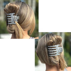 Camila Paris CP3474 French Hair Clip for Women, Hand-Made Hair Side Clips, 3 inch Girls Hair Claw Clips Jaw Fashion Durable Styling Hair Accessories for Women, Strong Hold No Slip Grip, Made in France