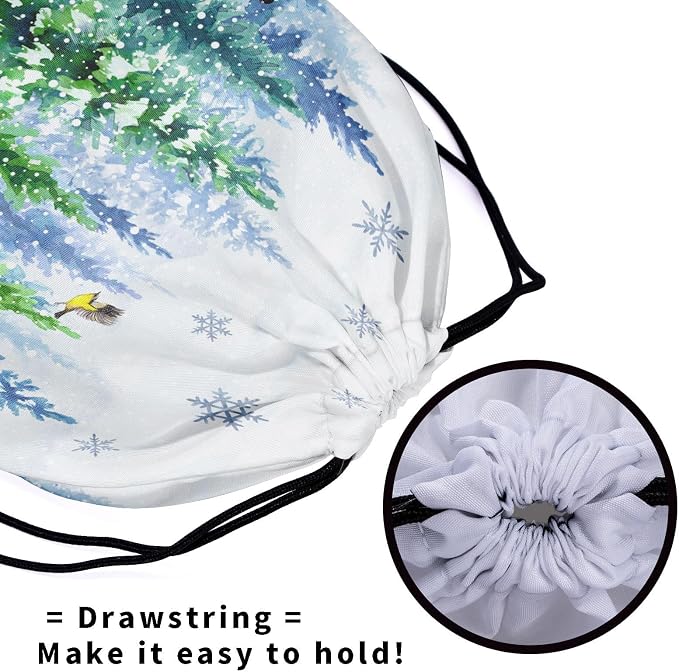 Forest Bear Birds Grip Bag - Image 5