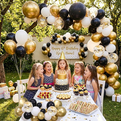 60-Pack 12-Inch Confetti Latex Balloons - Image 7