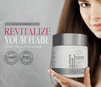 Ultimate Repair Hair Mask for Damaged Hair with Collagen & Keratin – Professional Repair Mask with Deep-Conditioning Performance for Dry & Color-Treated Hair – Bamboo & Avocado Oil, 500 ml - 16.7oz