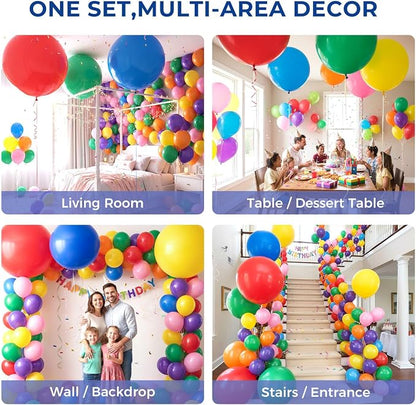 LovesTown 12PCS Giant Latex Balloons, Jumbo Party Balloons 36 Inch - Image 4