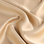 uxcell 2 Pack Silk Satin Pillowcase for Hair and Skin, Cool, Silky, Soft Breathable Pillow Cases King Size 20x36 Inch Sateen Pillowcase Caramel with Envelope Closure