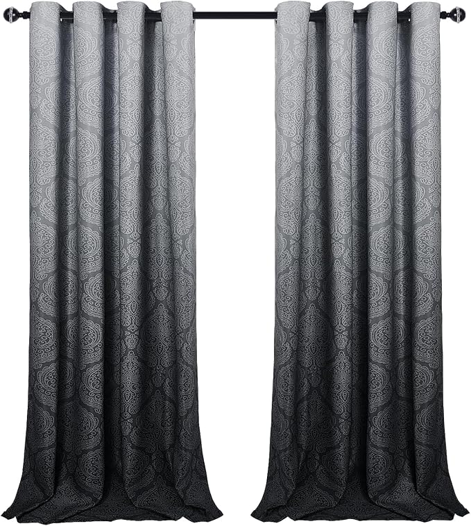 DWCN Ombre Blackout Curtains for Living Room - Image 8
