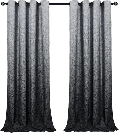 DWCN Ombre Blackout Curtains for Living Room - Image 8