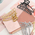3PCS 3inch Metal Hair Clips,Metal Hair Claw Clips For Women,Hair Catch Barrette Jaw Clamp,Half Bun Hairpins for Everyday Use.(Set1)