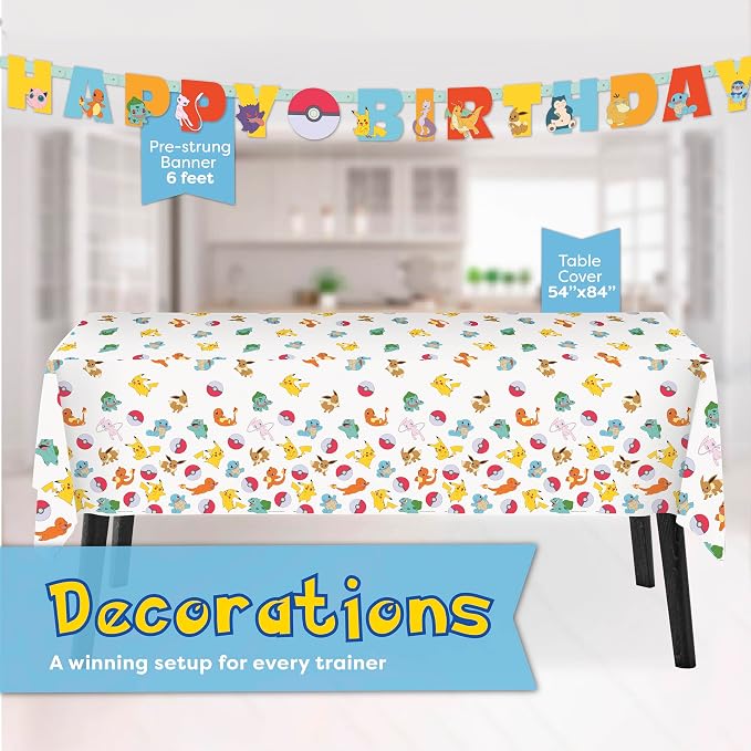 Pokemon Birthday Decorations Party Supplies - Image 4