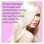 Bold Uniq Purple Shampoo - Remove Yellow Tones & Condition Damaged Hair - For Blonde, Silver or Grey Hair - Paraben & Sulfate Free, Vegan - 8 fl oz