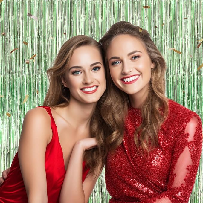 DECOCKRAT 3 Pack Foil Fringe Backdrop - Image 5