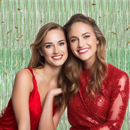 DECOCKRAT 3 Pack Foil Fringe Backdrop - Image 5