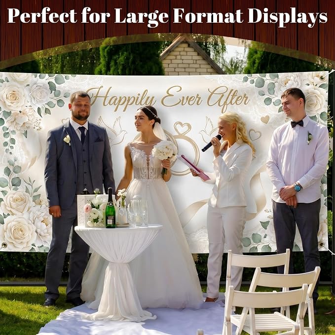 Zonon Large Blank Banners And Signs Polyester Oxford Cloth Sublimation Banner - Image 6
