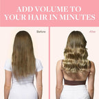GOO GOO Clip in Hair Extensions Real Human Hair, Remy Human Hair Extensions Clip ins for Women, Natural Human Hair, 12inch 85g 7Pcs, 3/8/613 Balayage Walnut Brown to Ash Brown and Bleach Blonde