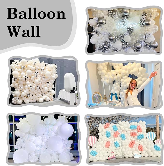 White Link Balloons - Image 4