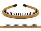 fashion head bands for women tooth comb hair hoop Comfy non slip hair bands(4 Colors)