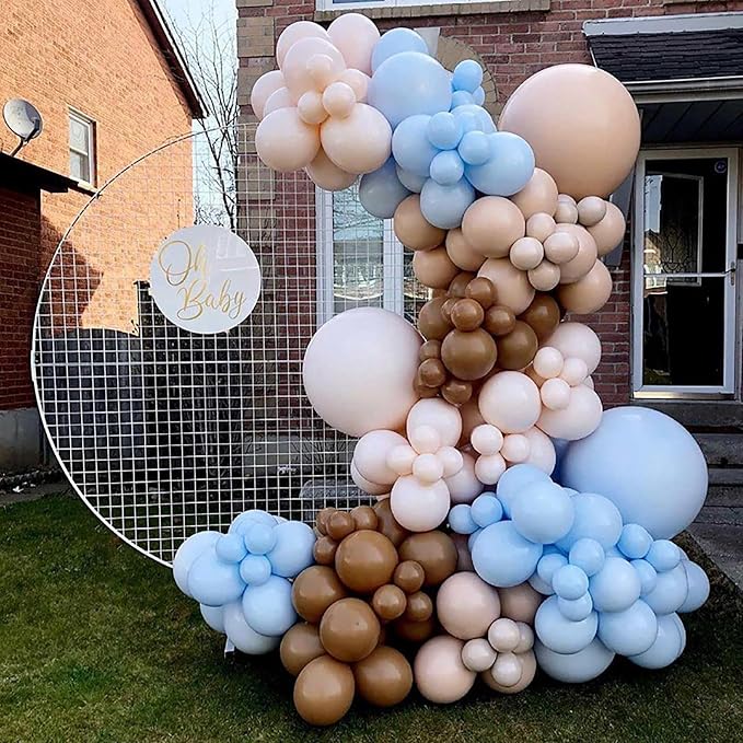 12 Inch Retro Khaki Balloons, Baby Shower, Graduate Party Decorations - Image 3