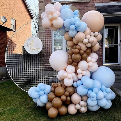 12 Inch Retro Khaki Balloons, Baby Shower, Graduate Party Decorations - Image 3
