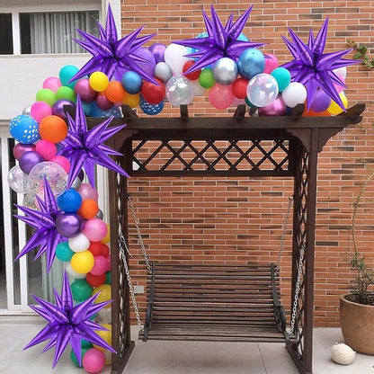 Purple Star Balloons - Image 5