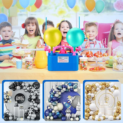 Party Zealot Electric Balloon Inflator Dual Nozzles - Image 7