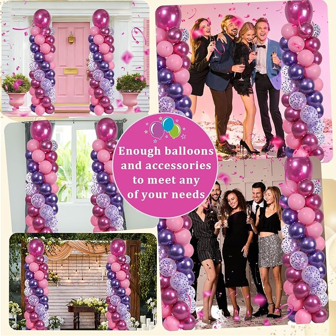 2 Sets Adjustable Balloon Column Stand Kit - Image 7