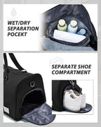 Gym Bag Womens,Travel Duffel Carry on Bag Sport Tote Bag Weekend Overnight Bag