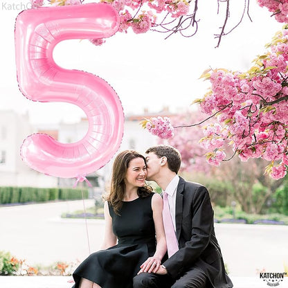 KatchOn Pink 5 Balloon - Image 7