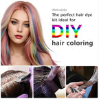 Hair Dye Brush and Bowl Set, 15 Pcs Hair Bleach Kit with Coloring Tools, Black