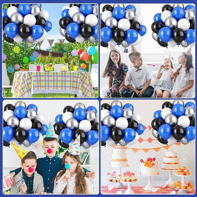Blue & Black Balloons - Image 8