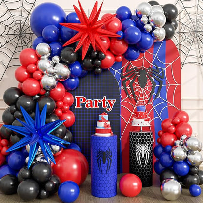 Spider Balloon Arch Garland Kit by Unknown