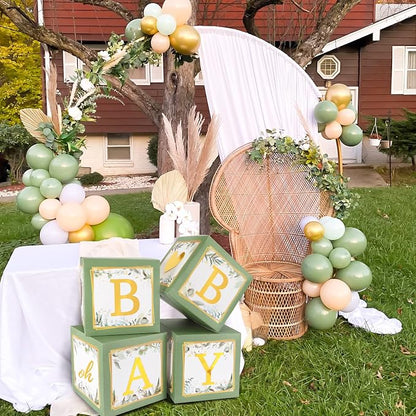 RUBFAC Baby Shower Boxes with Letters - Image 5