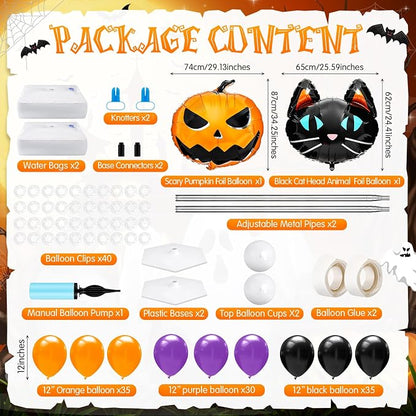 Kasyat 2 Set Halloween Balloon Column Stand Kit - Image 2