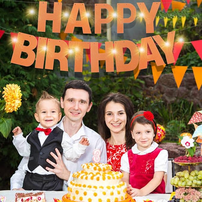 175Pcs DIY Glitter Customizable Banner Kit Custom Banners DIY Happy Birthday - Image 4